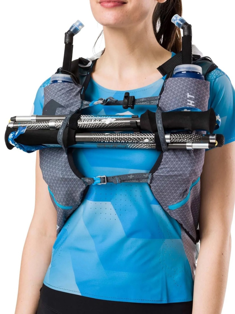 Raidlight Revolutiv 24L Vest MIF Running Vest in Dark Grey/Light Grey - Size M - Picture 12 of 14